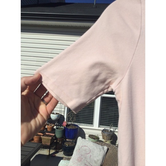 Ralph Lauren black label short sleeve shirt size small s top dusty pink - Picture 4 of 10